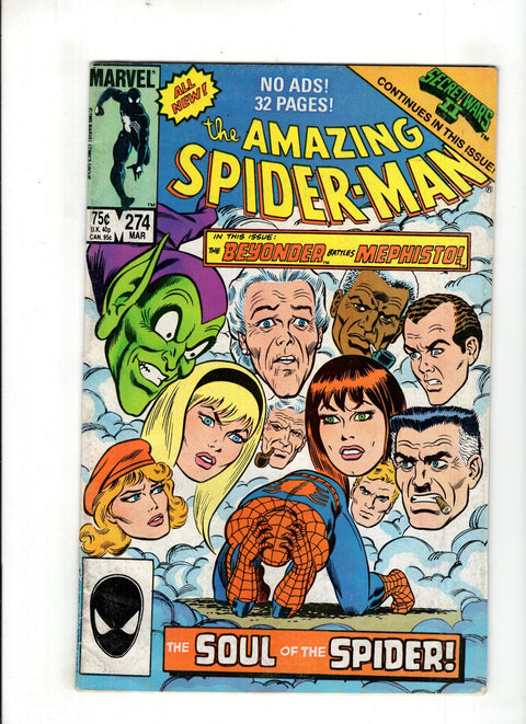 The Amazing Spider-Man, Vol. 1 #274 (1985) Buy & Sell Comics Online Comic Shop Toronto Canada