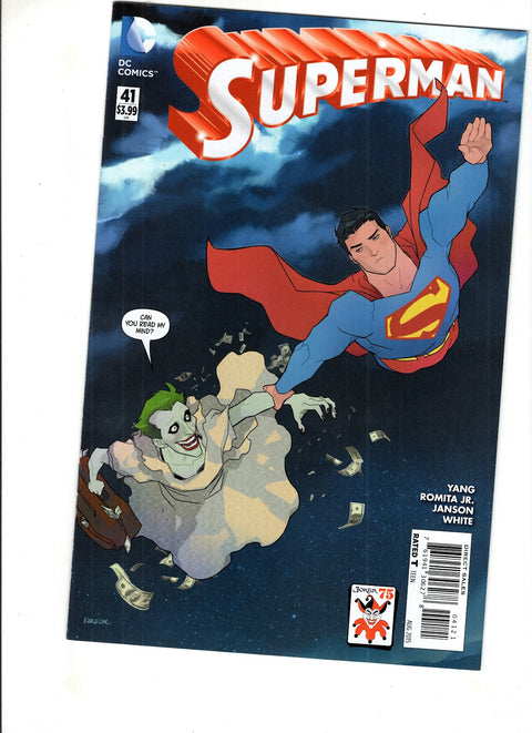 Superman, Vol. 3 #41 (Cvr B) (2015) Karl Kerschl Joker 75th Anniversary Variant B Karl Kerschl Joker 75th Anniversary Variant Buy & Sell Comics Online Comic Shop Toronto Canada