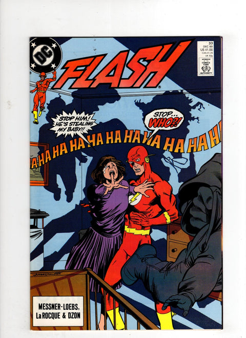 Flash, Vol. 2 #33 (1989) Buy & Sell Comics Online Comic Shop Toronto Canada