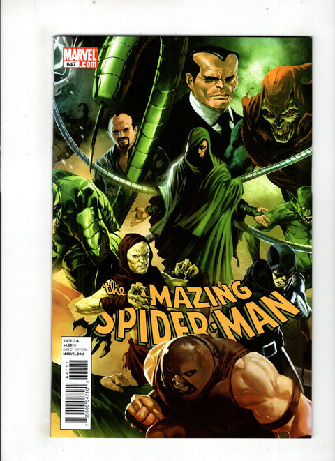 The Amazing Spider-Man, Vol. 2 #647 (Cvr A) (2010) Marko Djurdjević A Marko Djurdjević Buy & Sell Comics Online Comic Shop Toronto Canada