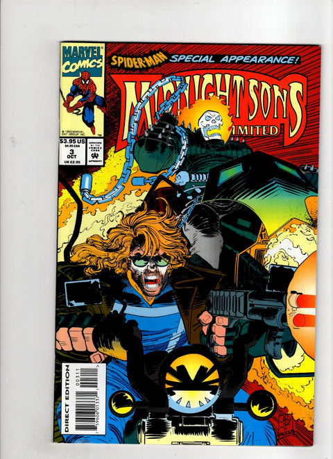 Midnight Sons Unlimited #3 (1993) Buy & Sell Comics Online Comic Shop Toronto Canada