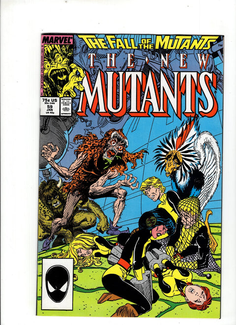 New Mutants, Vol. 1 #59 (1987) Buy & Sell Comics Online Comic Shop Toronto Canada