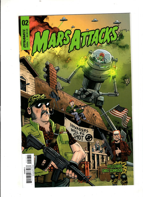 Mars Attacks, Vol. 4 #2 (Cvr C) (2018) Eoin Marron C Eoin Marron Buy & Sell Comics Online Comic Shop Toronto Canada