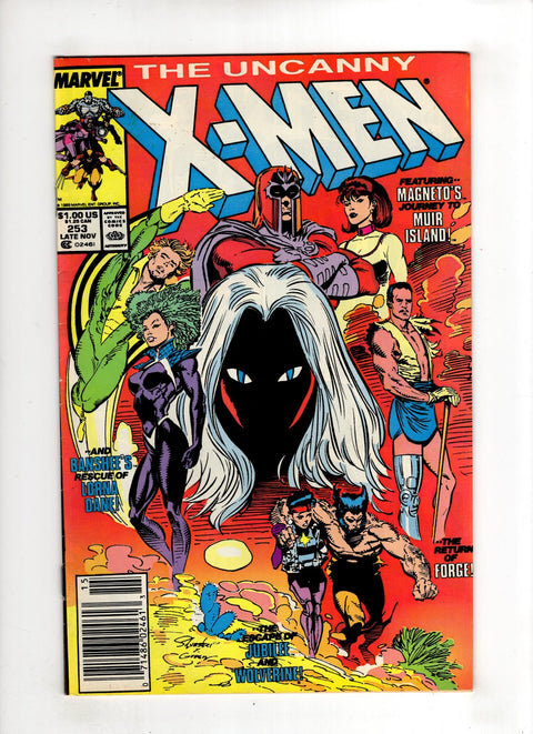Uncanny X-Men, Vol. 1 #253 (1989) Newsstand Edition Newsstand Edition Buy & Sell Comics Online Comic Shop Toronto Canada