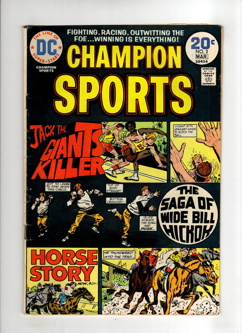 Champion Sports #3 (1974) Buy & Sell Comics Online Comic Shop Toronto Canada