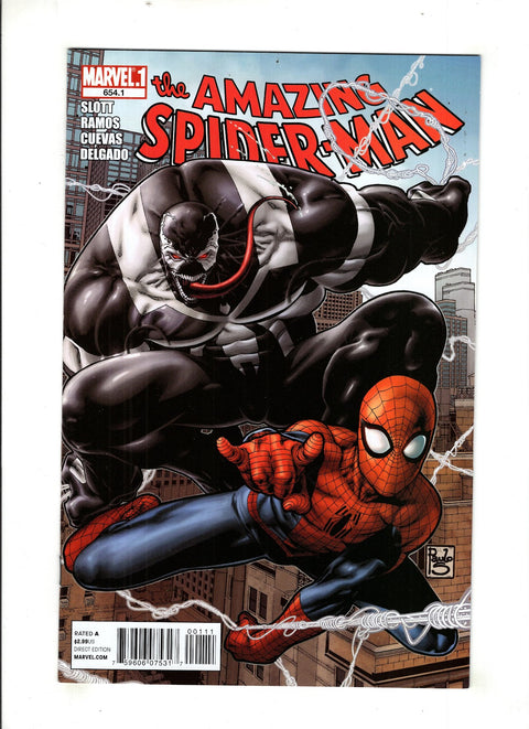 The Amazing Spider-Man, Vol. 2 #654.1 (Cvr A) (2011) Paulo Siqueira A Paulo Siqueira Buy & Sell Comics Online Comic Shop Toronto Canada