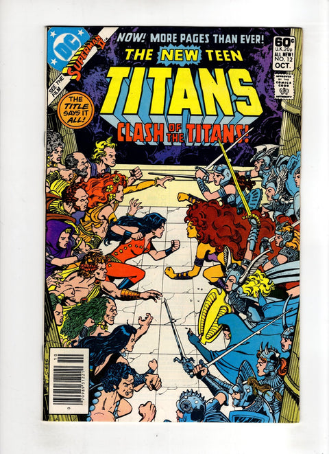 The New Teen Titans, Vol. 1 #12 (1981) Newsstand Edition Newsstand Edition Buy & Sell Comics Online Comic Shop Toronto Canada