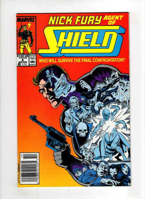Nick Fury Agent of Shield, Vol. 4 #6 (1989) Buy & Sell Comics Online Comic Shop Toronto Canada