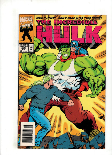 The Incredible Hulk, Vol. 1 #406 (1968) Newsstand Edition Newsstand Edition Buy & Sell Comics Online Comic Shop Toronto Canada