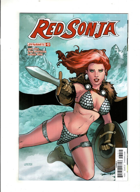 Red Sonja, Vol. 4 (Dynamite Entertainment) #17 (Cvr C) (2018) Jordan Gunderson C Jordan Gunderson Buy & Sell Comics Online Comic Shop Toronto Canada