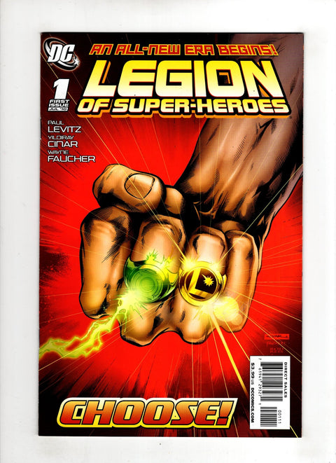 Legion of Super-Heroes, Vol. 6 #1 (Cvr A) (2010) Yildiray Cinar & Wayne Faucher A Yildiray Cinar & Wayne Faucher Buy & Sell Comics Online Comic Shop Toronto Canada