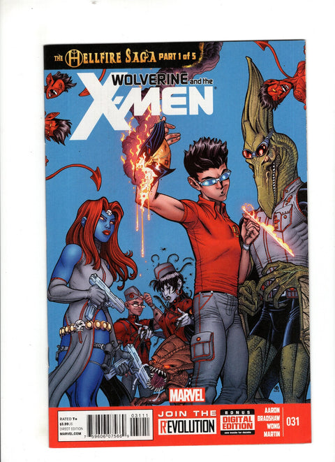 Wolverine & the X-Men, Vol. 1 #31 (Cvr A) (2013) Nick Bradshaw A Nick Bradshaw Buy & Sell Comics Online Comic Shop Toronto Canada