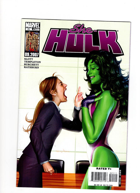 She-Hulk, Vol. 2 #21 (2007) Buy & Sell Comics Online Comic Shop Toronto Canada