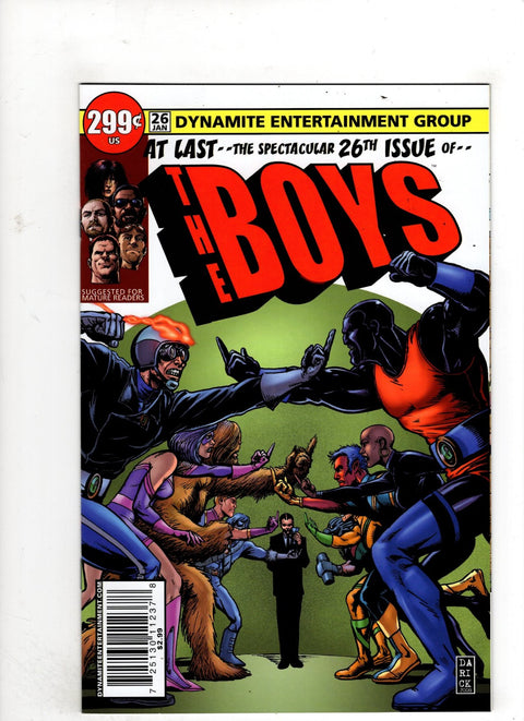 The Boys #26 (Cvr A) (2009) Darick Robertson A Darick Robertson Buy & Sell Comics Online Comic Shop Toronto Canada