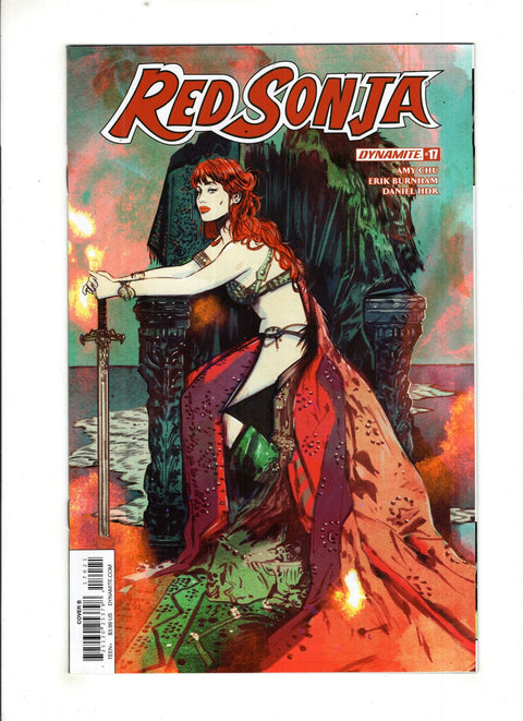 Red Sonja, Vol. 4 (Dynamite Entertainment) #17 (Cvr B) (2018) Tula Lotay Variant B Tula Lotay Variant Buy & Sell Comics Online Comic Shop Toronto Canada