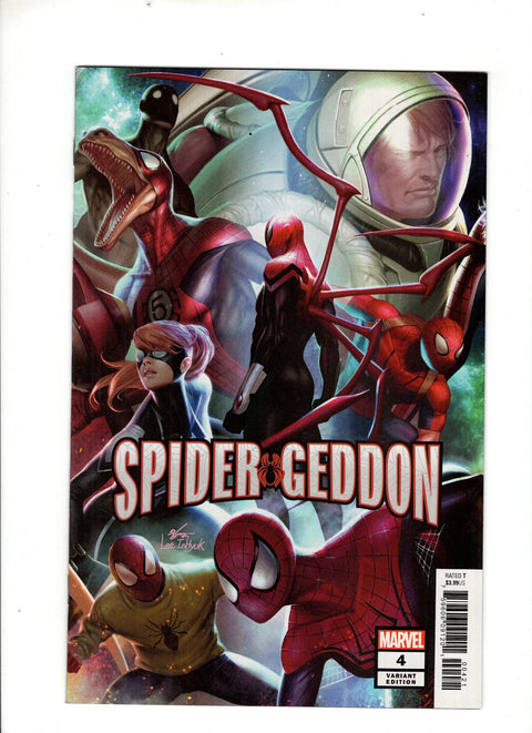 Spider-Geddon #4 (Cvr B) (2018) InHyuk Lee Connecting Variant B InHyuk Lee Connecting Variant Buy & Sell Comics Online Comic Shop Toronto Canada