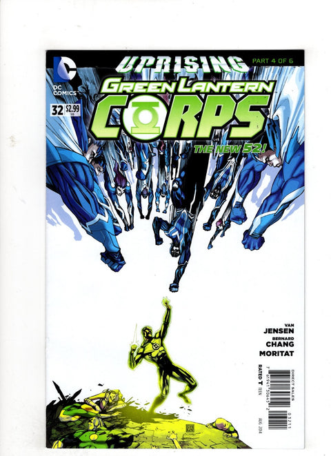 Green Lantern Corps, Vol. 2 #32 (Cvr A) (2014) Bernard Chang A Bernard Chang Buy & Sell Comics Online Comic Shop Toronto Canada