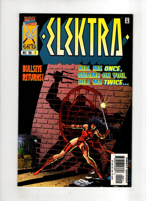 Elektra, Vol. 1 #2 (1996) Buy & Sell Comics Online Comic Shop Toronto Canada