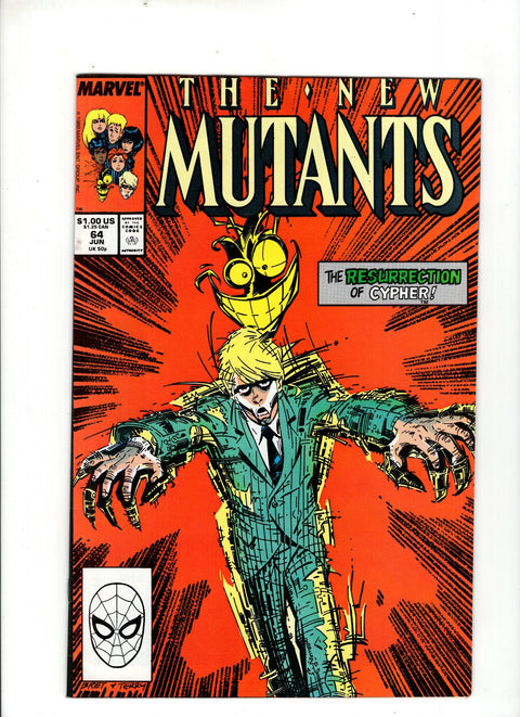New Mutants, Vol. 1 #64 (1988) Buy & Sell Comics Online Comic Shop Toronto Canada