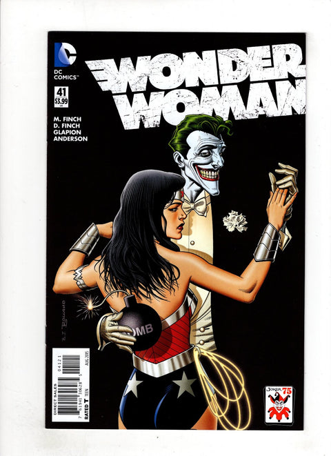 Wonder Woman, Vol. 4 #41 (Cvr B) (2015) Brian Bolland Joker Anniversary Variant B Brian Bolland Joker Anniversary Variant Buy & Sell Comics Online Comic Shop Toronto Canada