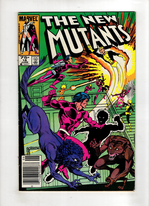 New Mutants, Vol. 1 #16 (1984) Canadian Price Variant Canadian Price Variant Buy & Sell Comics Online Comic Shop Toronto Canada