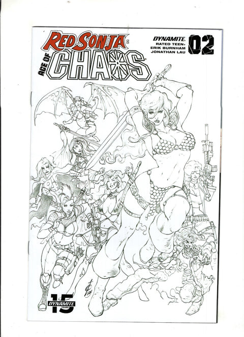 Red Sonja: Age of Chaos #2 (Cvr K) (2020) Incentive Alan Quah Sketch Virgin Variant K Incentive Alan Quah Sketch Virgin Variant Buy & Sell Comics Online Comic Shop Toronto Canada