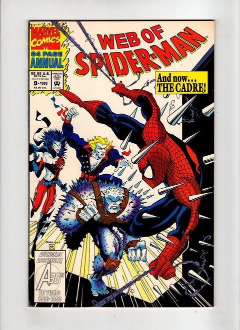 Web of Spider-Man, Vol. 1 Annual #9 (1993) Buy & Sell Comics Online Comic Shop Toronto Canada