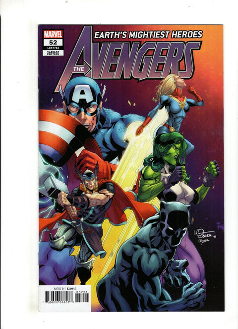 The Avengers, Vol. 8 #52 (Cvr B) (2022) Logan Lubera Variant B Logan Lubera Variant Buy & Sell Comics Online Comic Shop Toronto Canada