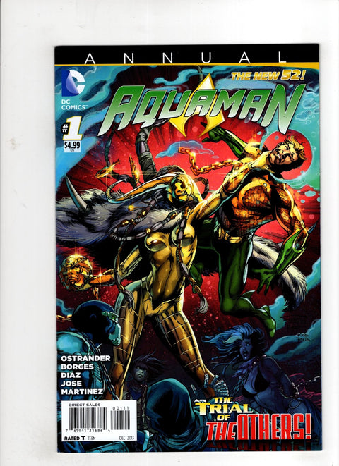 Aquaman, Vol. 7 Annual #1 (2013) Paul Pelletier Paul Pelletier Buy & Sell Comics Online Comic Shop Toronto Canada