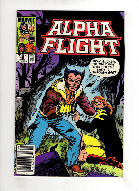 Alpha Flight, Vol. 1 #13 (1984) Canadian Price Variant Canadian Price Variant Buy & Sell Comics Online Comic Shop Toronto Canada