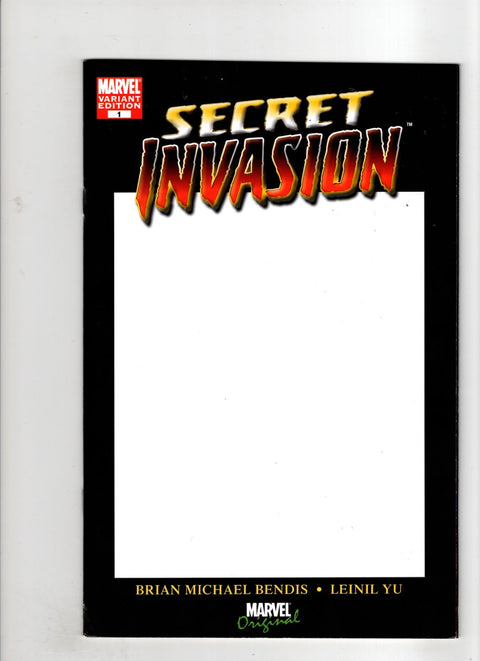 Secret Invasion, Vol. 1 #1 (Cvr I) (2008) Blank Corrected Variant I Blank Corrected Variant Buy & Sell Comics Online Comic Shop Toronto Canada