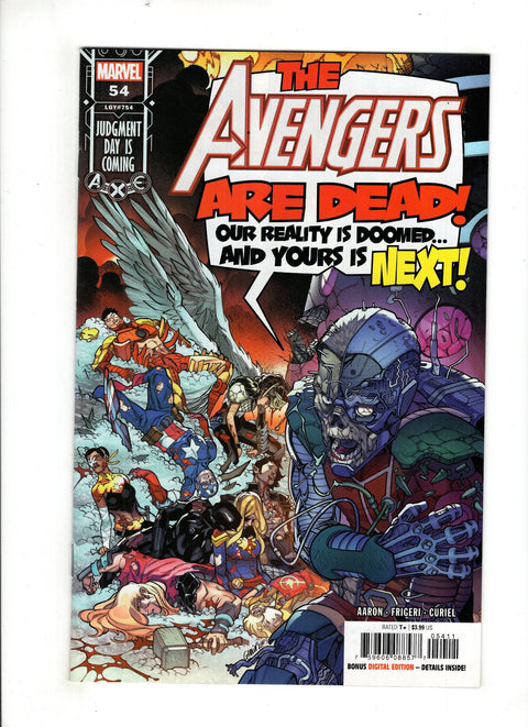 The Avengers, Vol. 8 #54 (Cvr A) (2022) Javier Garrón A Javier Garrón Buy & Sell Comics Online Comic Shop Toronto Canada