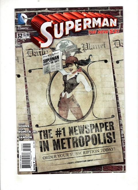 Superman, Vol. 3 #32 (Cvr B) (2014) Bombshell Variant B Bombshell Variant Buy & Sell Comics Online Comic Shop Toronto Canada