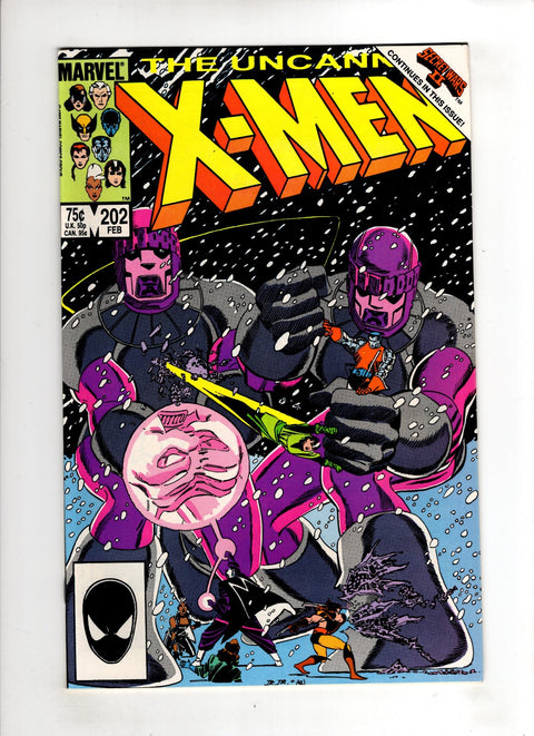 Uncanny X-Men, Vol. 1 #202 (1985) Buy & Sell Comics Online Comic Shop Toronto Canada