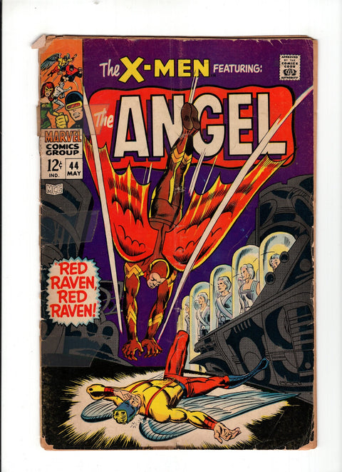 Uncanny X-Men, Vol. 1 #44 (1968) Detatched, Tape On Cover Detatched, Tape On Cover Buy & Sell Comics Online Comic Shop Toronto Canada