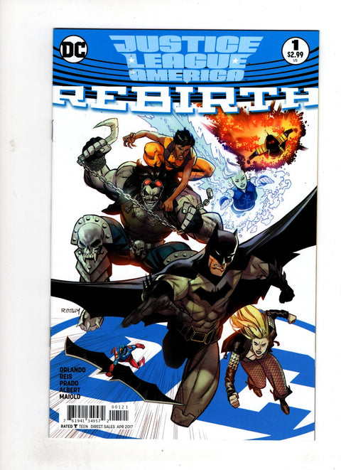 Justice League Of America: Rebirth #1 (Cvr B) (2017) Ryan Ottley B Ryan Ottley Buy & Sell Comics Online Comic Shop Toronto Canada