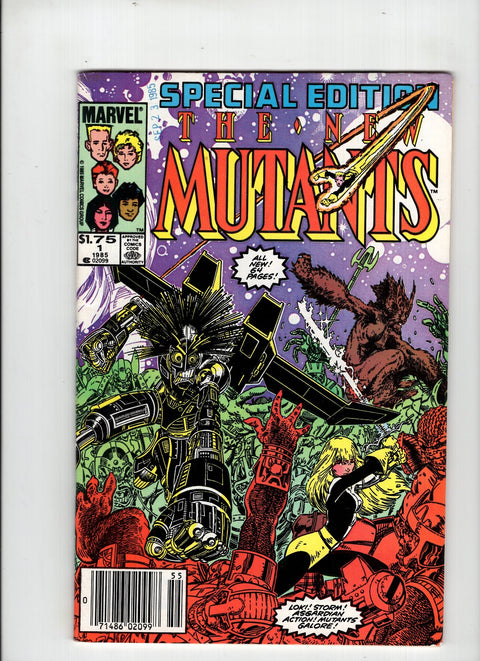 New Mutants Special Edition #1 (1985) Newsstand Edition Newsstand Edition Buy & Sell Comics Online Comic Shop Toronto Canada