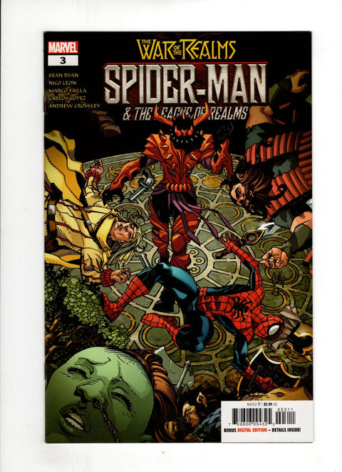 War of the Realms: Spider-Man & the League of Realms #3 (Cvr A) (2019) Ken Lashley A Ken Lashley Buy & Sell Comics Online Comic Shop Toronto Canada