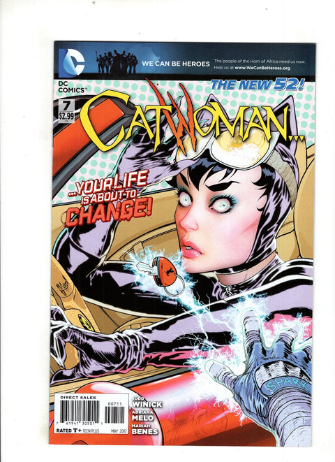 Catwoman, Vol. 4 #7 (2012) Buy & Sell Comics Online Comic Shop Toronto Canada