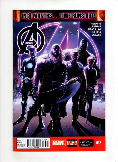 The Avengers, Vol. 5 #35 (Cvr A) (2014) Jim Cheung A Jim Cheung Buy & Sell Comics Online Comic Shop Toronto Canada