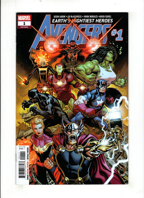 The Avengers, Vol. 8 #1 (Cvr A) (2018) Ed McGuinness A Ed McGuinness Buy & Sell Comics Online Comic Shop Toronto Canada