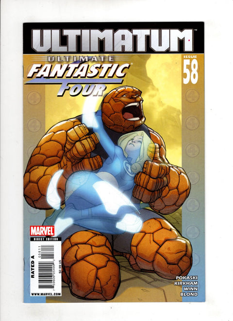 Ultimate Fantastic Four #58 (2008) Pasqual Ferry Pasqual Ferry Buy & Sell Comics Online Comic Shop Toronto Canada