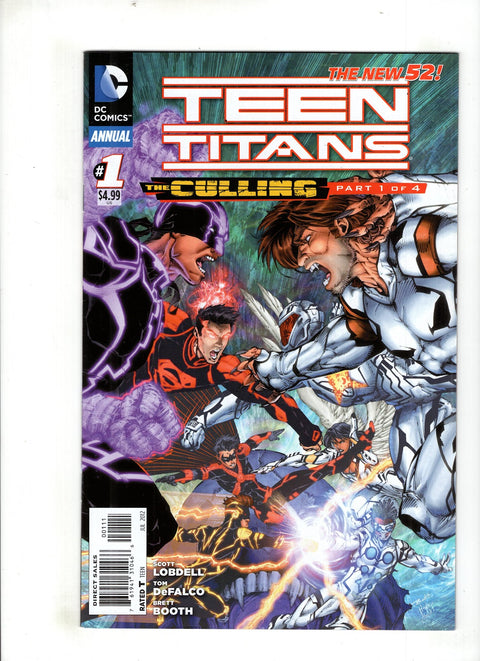 Teen Titans, Vol. 4 Annual #1 (2012) Buy & Sell Comics Online Comic Shop Toronto Canada