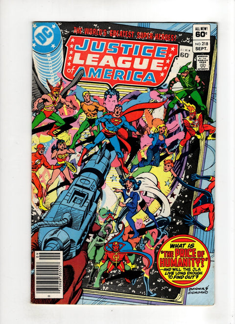 Justice League of America, Vol. 1 #218 (1983) Newsstand Edition Newsstand Edition Buy & Sell Comics Online Comic Shop Toronto Canada