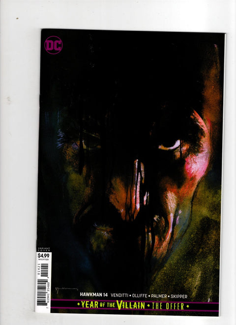 Hawkman, Vol. 5 #14 (Cvr B) (2019) Bill Sienkiewicz Card Stock B Bill Sienkiewicz Card Stock Buy & Sell Comics Online Comic Shop Toronto Canada