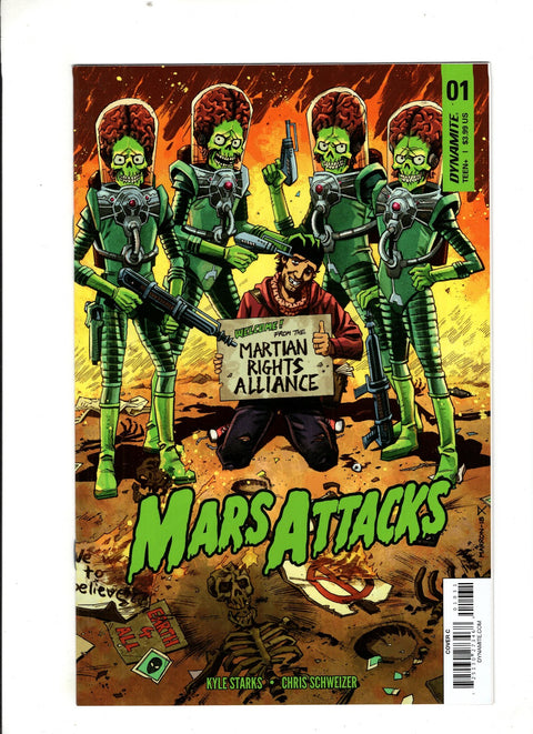 Mars Attacks, Vol. 4 #1 (Cvr C) (2018) Eoin Marron C Eoin Marron Buy & Sell Comics Online Comic Shop Toronto Canada