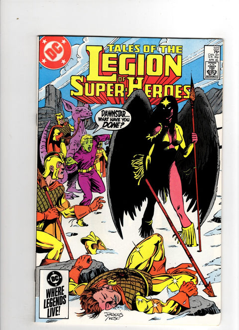 Tales of the Legion of Super-Heroes #322 (1985) Buy & Sell Comics Online Comic Shop Toronto Canada