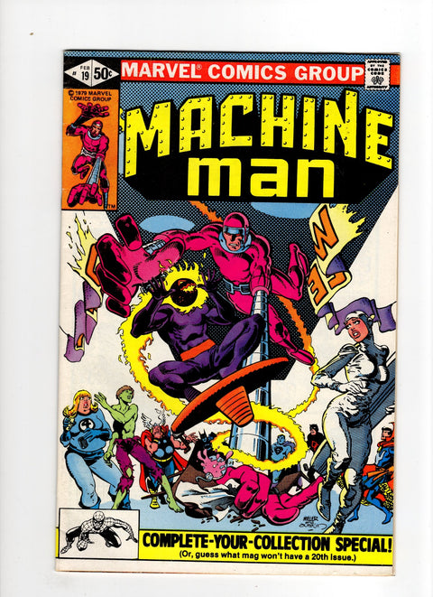 Machine Man, Vol. 1 #19 (1981) 1st Jack O'Lantern 1st Jack O'Lantern Buy & Sell Comics Online Comic Shop Toronto Canada