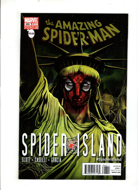 The Amazing Spider-Man, Vol. 2 #666 (Cvr A) (2011) Mike Del Mundo A Mike Del Mundo Buy & Sell Comics Online Comic Shop Toronto Canada