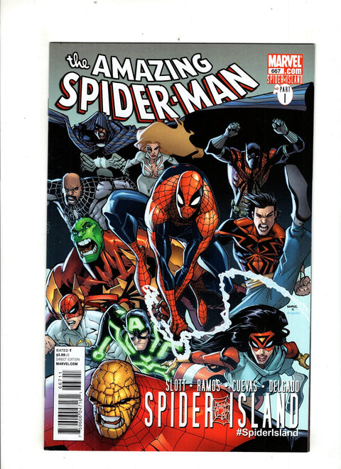 The Amazing Spider-Man, Vol. 2 #667 (Cvr A) (2011) Humberto Ramos A Humberto Ramos Buy & Sell Comics Online Comic Shop Toronto Canada